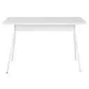 BRANCO/BRANCO - MESA 1,20 M X 60 CM COLAB