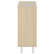 ARMÁRIO PARA ESCRITÓRIO BAIXO 1 PORTA COLAB - NEW OAK/BRANCO - Foto 4