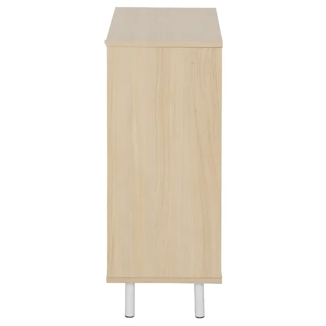 ARMÁRIO PARA ESCRITÓRIO BAIXO 1 PORTA COLAB - NEW OAK/BRANCO - Foto 4