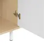 ARMÁRIO PARA ESCRITÓRIO BAIXO 1 PORTA COLAB - NEW OAK/BRANCO - Foto 6