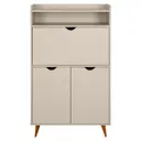 ESTANTE 3 PORTAS/ESCRIVANINHA 80 CM X 1,33 M LIN
