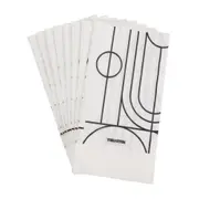 GUARDANAPO 39 CM X 39 CM PACOTE COM 20 PEÇAS ARC FINERY - PRATA/DOURADO - Foto 1