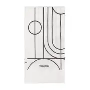 GUARDANAPO 39 CM X 39 CM PACOTE COM 20 PEÇAS ARC FINERY - PRATA/DOURADO - Foto 3
