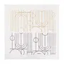 GUARDANAPO 39 CM X 39 CM PACOTE COM 20 PEÇAS ARC FINERY - PRATA/DOURADO - Foto 5