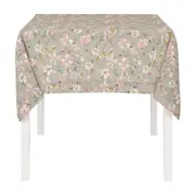 TOALHA DE MESA 1,40 M X 1,40 M AQUARELLE - CINZA PROVENCE/MULTICOR - Foto 1