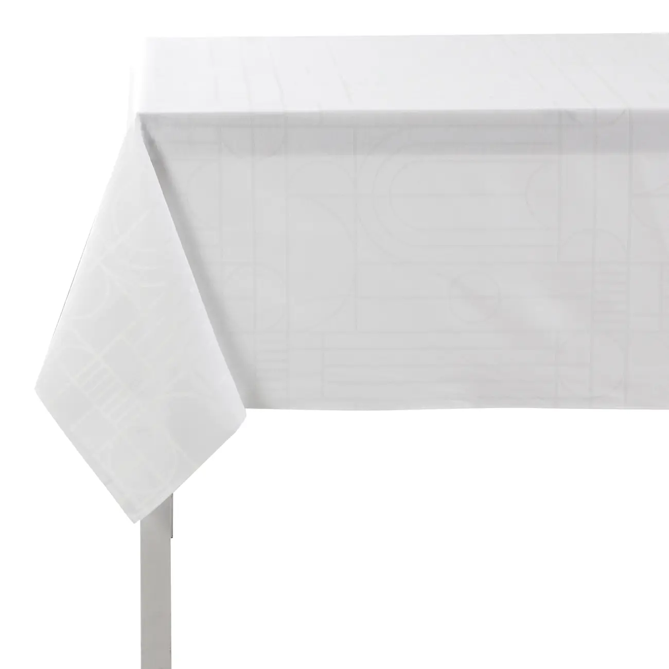 TOALHA MESA 1,60 M X 3,50 M ARC FINERY - BRANCO - Foto 3