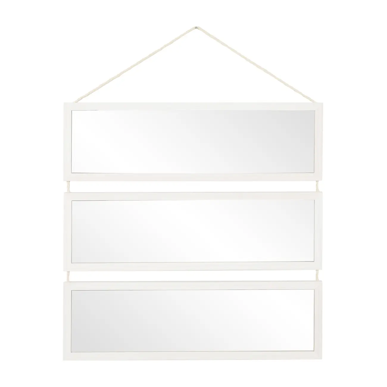 ESPELHO 60 CM X 60 CM MARESIA - BRANCO/PINUS NATURAL - Foto 1