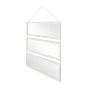 ESPELHO 60 CM X 60 CM MARESIA - BRANCO/PINUS NATURAL - Foto 2