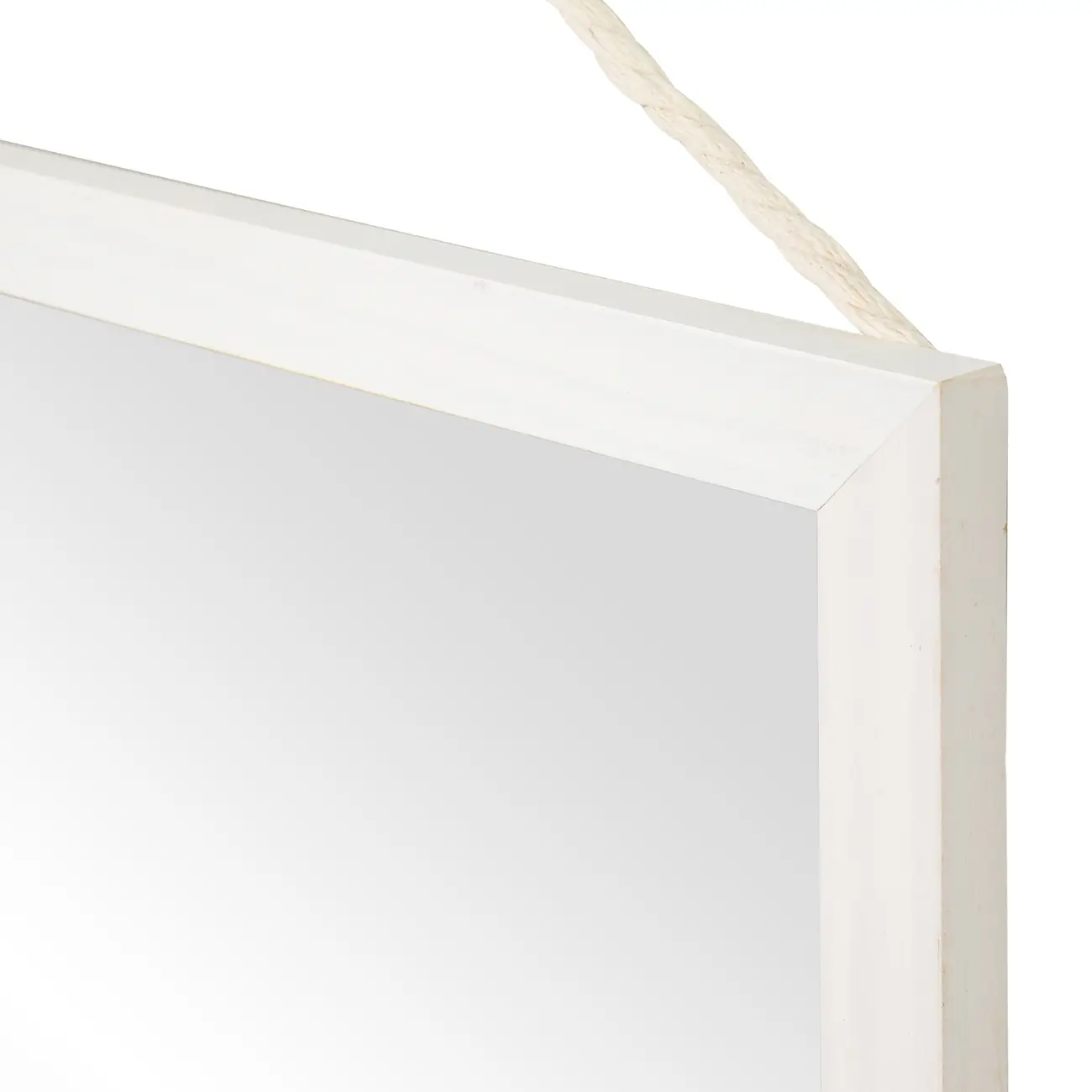 ESPELHO 60 CM X 60 CM MARESIA - BRANCO/PINUS NATURAL - Foto 4