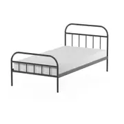 CAMA DE SOLTEIRO 88 CM MABOO - PRETO - Foto 2