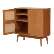 BUFFET 2 PORTAS 1,06 M X 1,07 M COM PALHINHA ARES - TAUARI/FIBRA CLARA - Foto 6