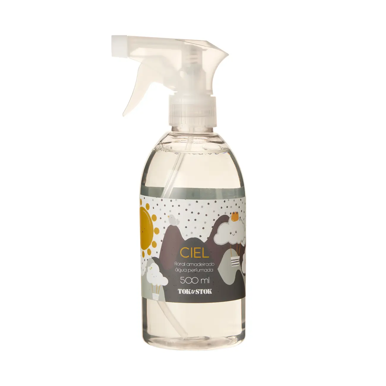 ÁGUA PERFUMADA FLORAL AMADEIRADO BEBÊ 500 ML CIEL - CINZA/MULTICOR - Foto 2