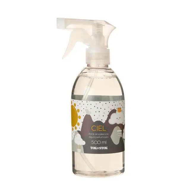 ÁGUA PERFUMADA FLORAL AMADEIRADO BEBÊ 500 ML CIEL - CINZA/MULTICOR - Foto 2