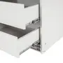 GUARDA-ROUPA 2 PORTAS DE CORRER RANOKE - BRANCO/BRANCO - Foto 7