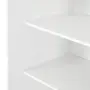 GUARDA-ROUPA 2 PORTAS DE CORRER RANOKE - BRANCO/BRANCO - Foto 9