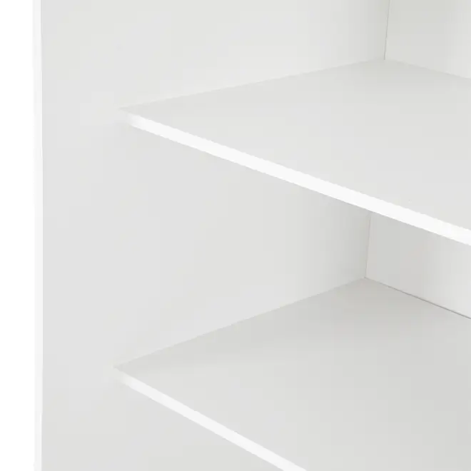 GUARDA-ROUPA 2 PORTAS DE CORRER RANOKE - BRANCO/BRANCO - Foto 9