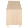 RACK 2 PORTAS DE CORRER 1,40 M X 34 CM TIKO - NATURAL WASHED/BRANCO - Foto 5