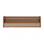 PRATELEIRA COM NICHO 1 GAVETA 25 CM X 90 CM X 32 CM NORMA - NOZES/CAMELO - Foto 7