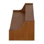 PRATELEIRA COM NICHO 1 GAVETA 25 CM X 90 CM X 32 CM NORMA - NOZES/MUSGO - Foto 4