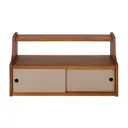 NOZES/CAMELO - PRATELEIRA COM 2 PORTAS DE CORRER 36 CM X 70 CM X 25 CM NORMA