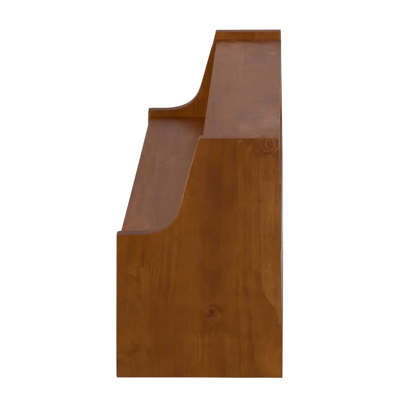 PRATELEIRA COM 2 PORTAS DE CORRER 36 CM X 70 CM X 25 CM NORMA - NOZES/CAMELO - Foto 5