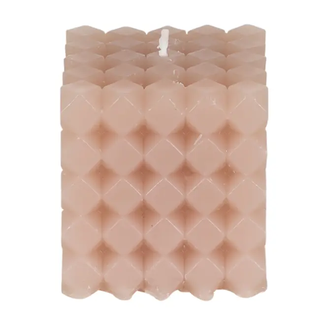 VELA 8 CM X 8 CM HEDRON - CAMELO - Foto 1