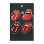 ÍMÃS COM 4 ROCK HISTORY - VERMELHO/CINZA - Foto 1