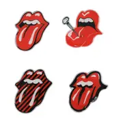 ÍMÃS COM 4 ROCK HISTORY - VERMELHO/CINZA - Foto 2