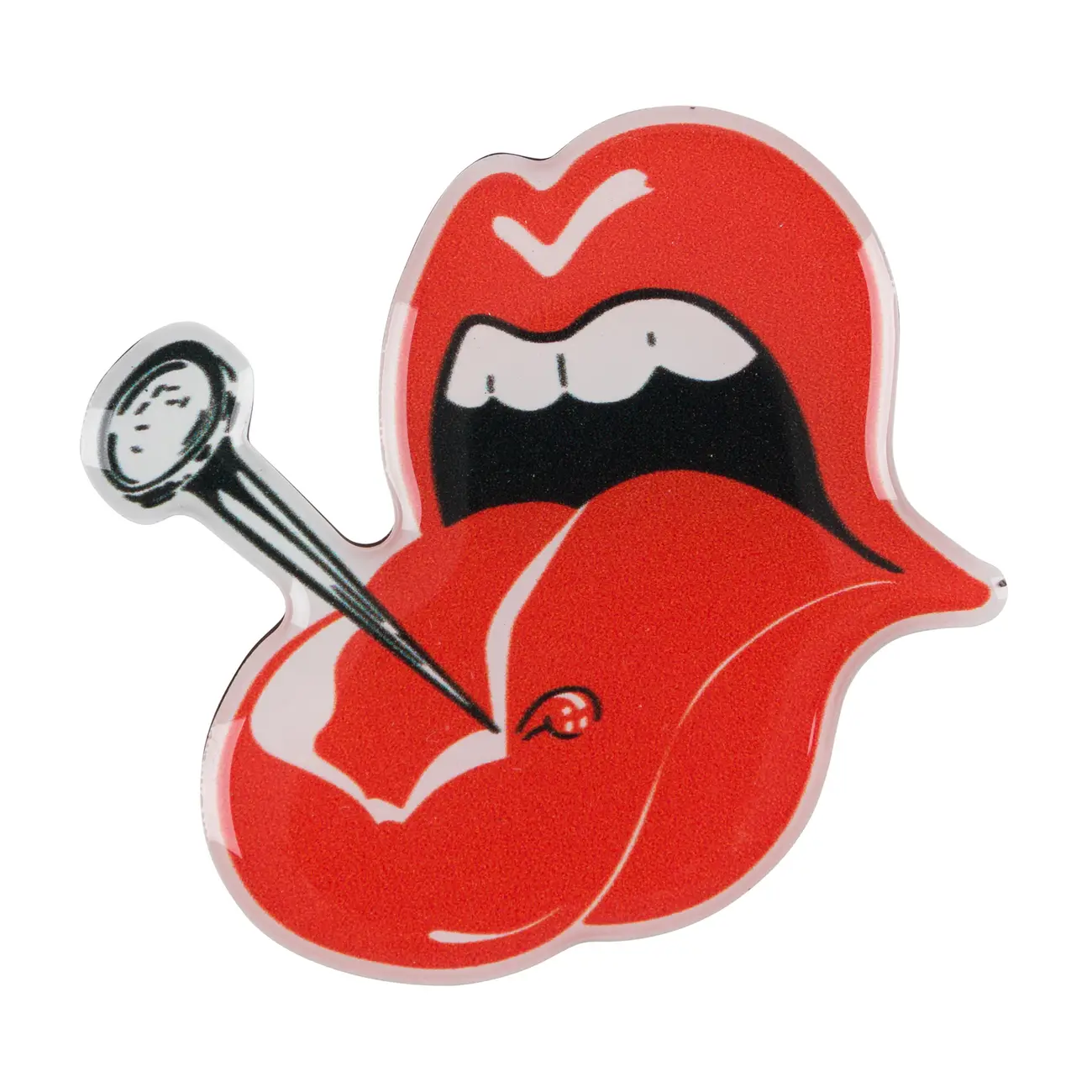 ÍMÃS COM 4 ROCK HISTORY - VERMELHO/CINZA - Foto 5