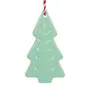 PINGENTE ÁRVORE FOLK SCANDI XMAS - SORBET DE MENTA/VERMELHO - Foto 3