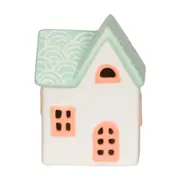 ADORNO CASINHA LED 11 CM SCANDI XMAS - SORBET DE MENTA/MELÃO - Foto 1