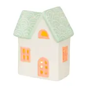 ADORNO CASINHA LED 11 CM SCANDI XMAS - SORBET DE MENTA/MELÃO - Foto 2
