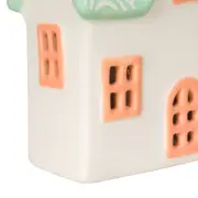 ADORNO CASINHA LED 11 CM SCANDI XMAS - SORBET DE MENTA/MELÃO - Foto 6