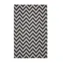 TAPETE 1,32 M X 2 M ZIGUE - OFF WHITE/ CINZA - Foto 2