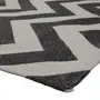 TAPETE 1,32 M X 2 M ZIGUE - OFF WHITE/ CINZA - Foto 4