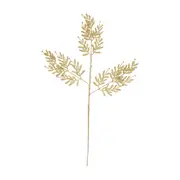 GALHO DECORATIVO RAMINHOS SCANDI XMAS - DOURADO - Foto 1