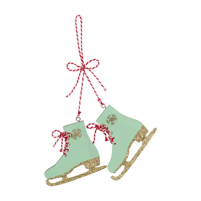 PINGENTE PATINS SCANDI XMAS - CORES CALEIDOCOLOR - Foto 1