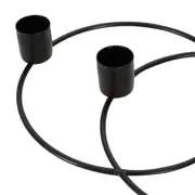 CANDELABRO PARA 4 VELAS INLINE - CHUMBO - Foto 5