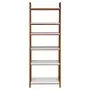 ESTANTE 71 CM X 1,95 M ARQUITET - NOZES/BRANCO - Foto 1
