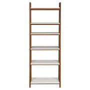 ESTANTE 71 CM X 1,95 M ARQUITET - NOZES/BRANCO - Foto 1