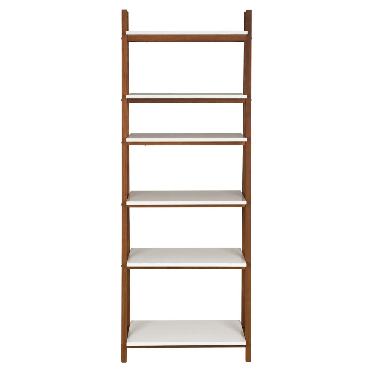 ESTANTE 71 CM X 1,95 M ARQUITET - NOZES/BRANCO - Foto 1