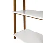 ESTANTE 71 CM X 1,95 M ARQUITET - NOZES/BRANCO - Foto 4