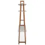 ESTANTE PARA TV DE ATÉ 50 POLEGADAS COM 1 PORTA DE CORRER1,36 M X 1,95 M ARQUITET - NOZES/BRANCO - Foto 4