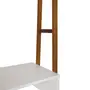 ESTANTE PARA TV DE ATÉ 50 POLEGADAS COM 1 PORTA DE CORRER1,36 M X 1,95 M ARQUITET - NOZES/BRANCO - Foto 6
