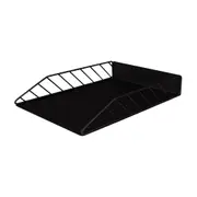 PORTA-PAPEL DE MESA SLASH - PRETO - Foto 1