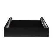 PORTA-PAPEL DE MESA SLASH - PRETO - Foto 4