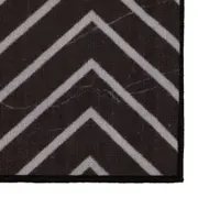 TAPETE 50 CM X 1,50 M VERZUS - PRETO/BRANCO - Foto 2