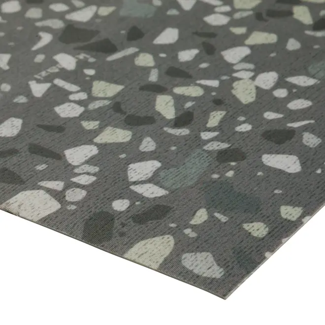 TAPETE 50 CM X 1,50 M TERRAZZO - KONKRET/CINZA - Foto 3