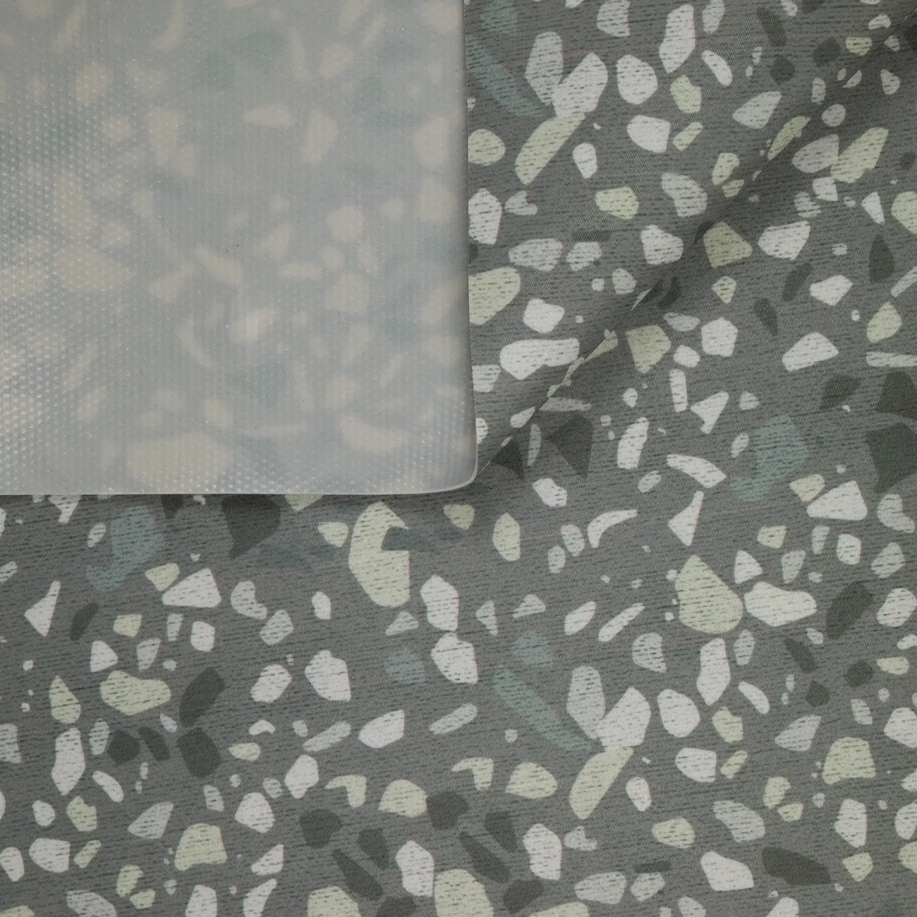 TAPETE 50 CM X 1,50 M TERRAZZO - KONKRET/CINZA - Foto 5