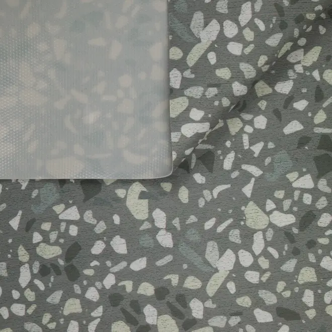 TAPETE 50 CM X 1,50 M TERRAZZO - KONKRET/CINZA - Foto 5